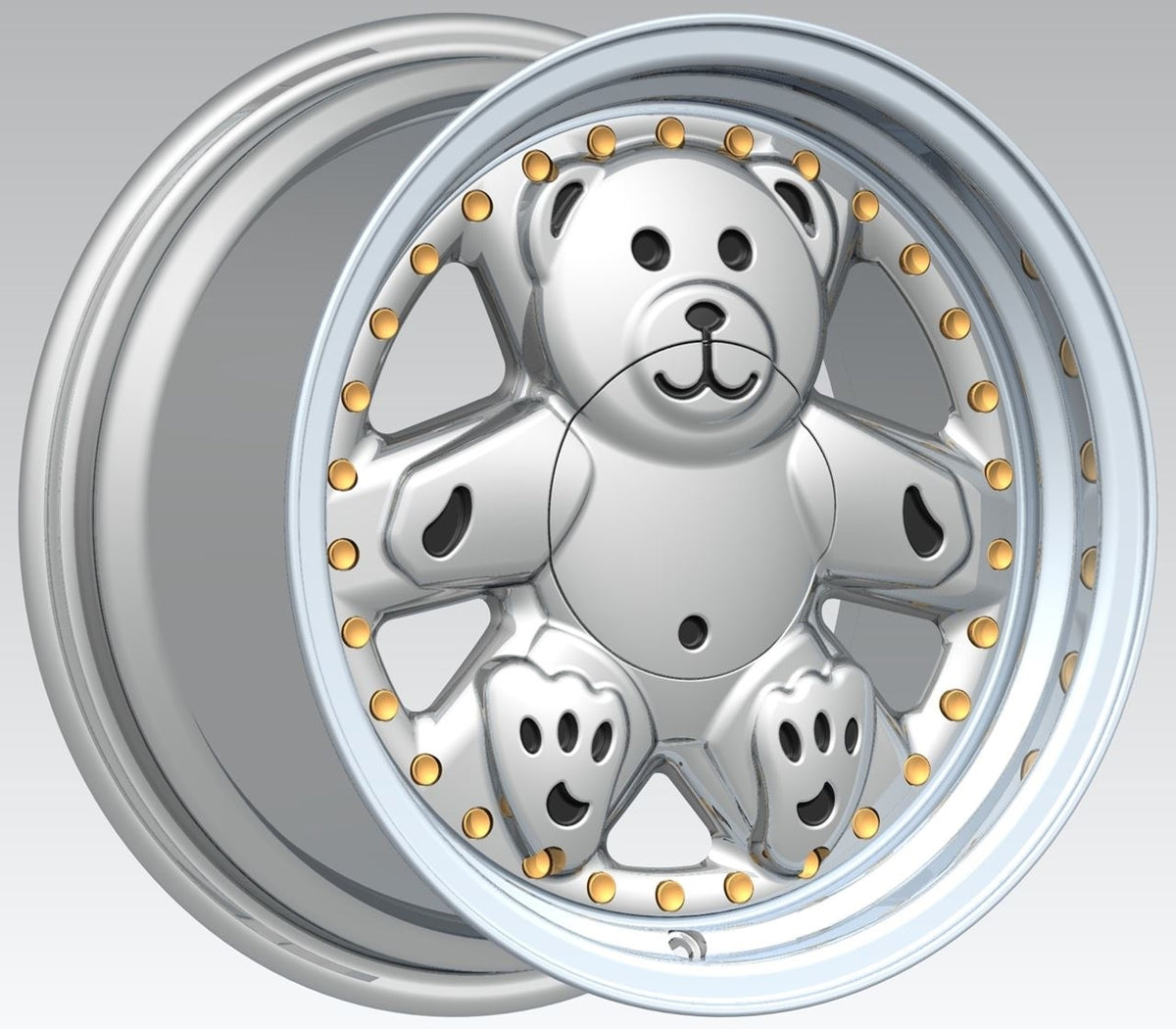 FELGENWERKS RETRO BEAR V2 15X8 โ Felgen Werks USA